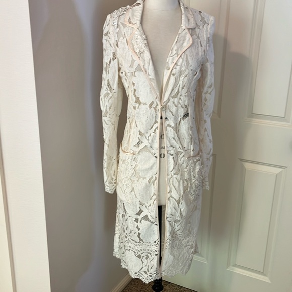 Christian Lacroix Jackets & Blazers - Vintage Christian Lacroix lace coat size 38